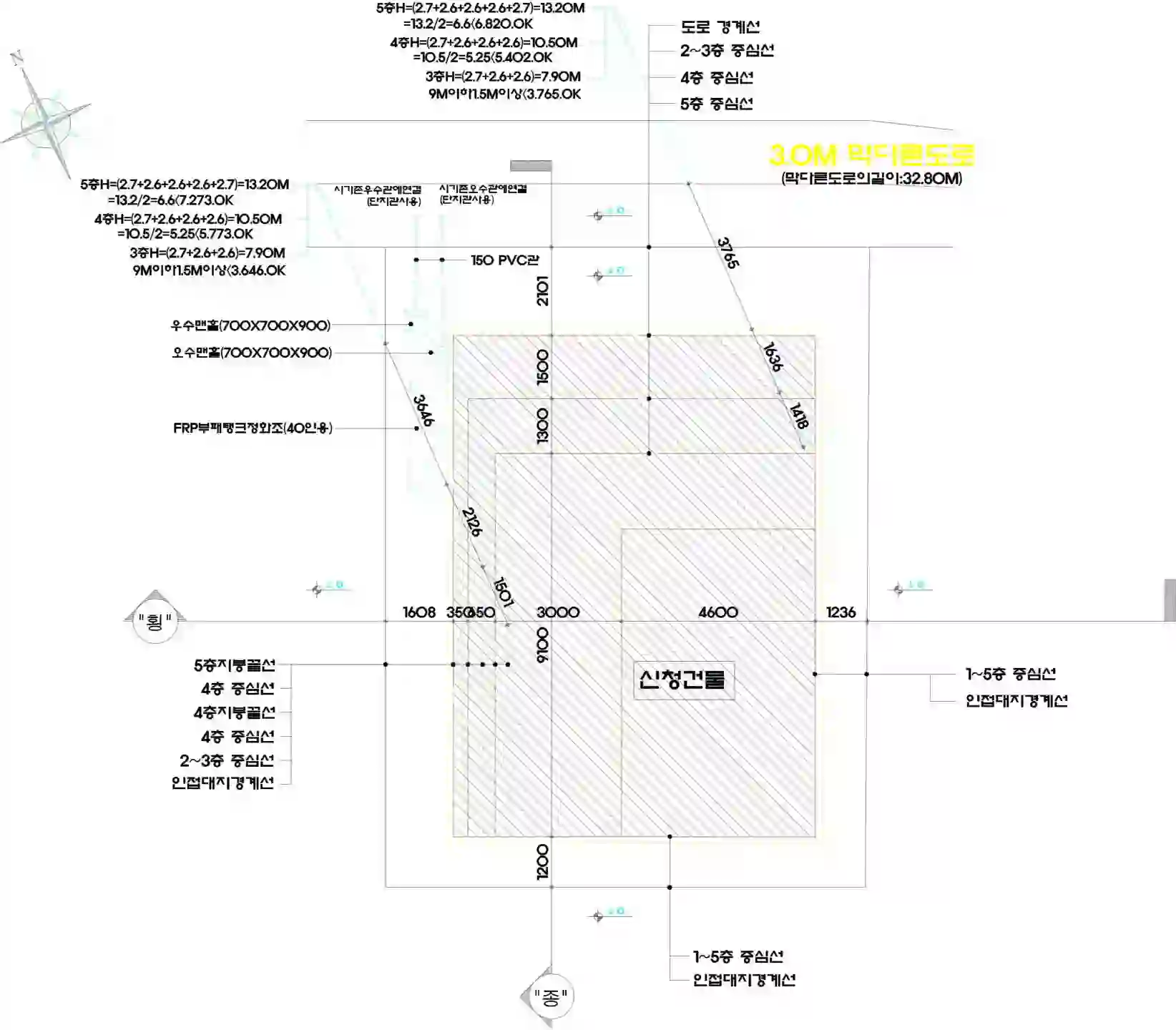 화양동 31-33 배치도 이미지